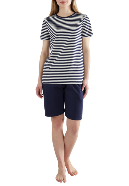 GÖTZBURG Damen Shorty blau quergestreift