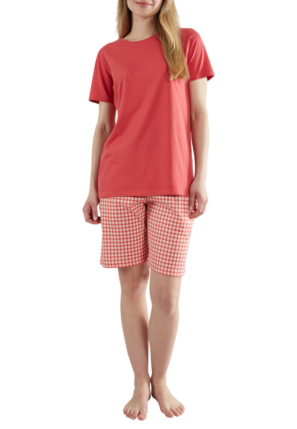 GÖTZBURG Damen Shorty rot kariert