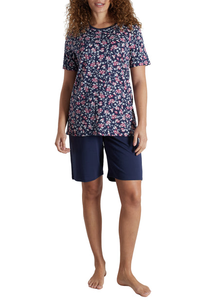 GÖTZBURG Damen Shorty blau bedruckt