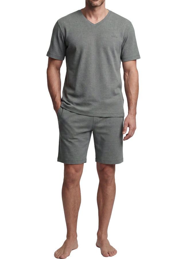 GÖTZBURG Herren Shorty grau uni