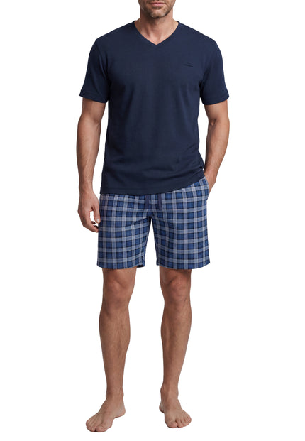 GÖTZBURG Herren Shorty blau uni
