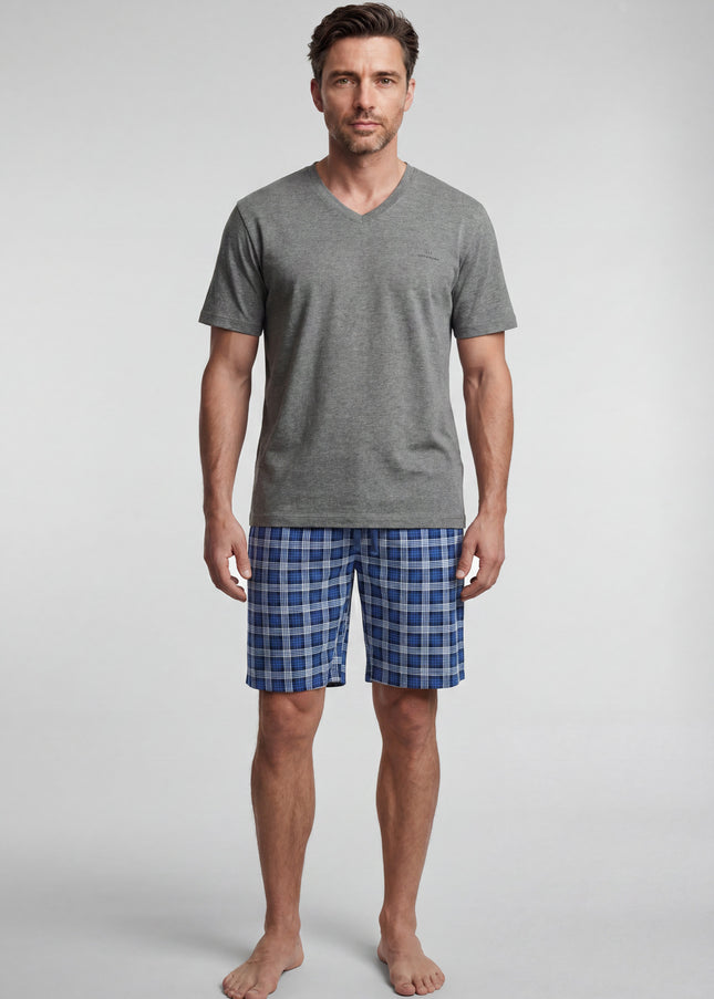 GÖTZBURG Herren Shorty grau uni