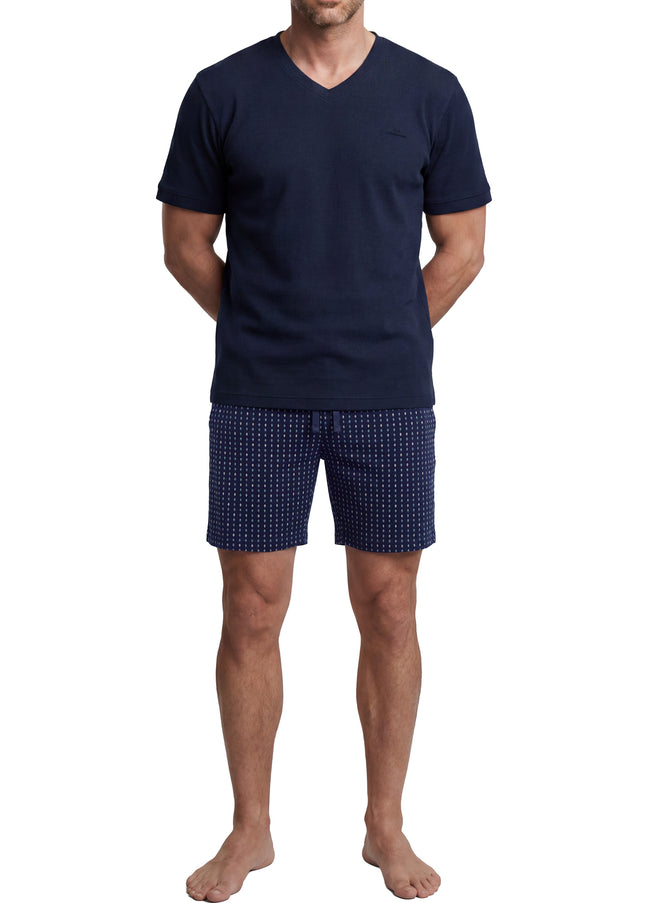 GÖTZBURG Herren Shorty blau uni