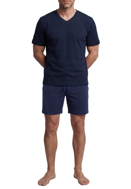 GÖTZBURG Herren Shorty blau uni