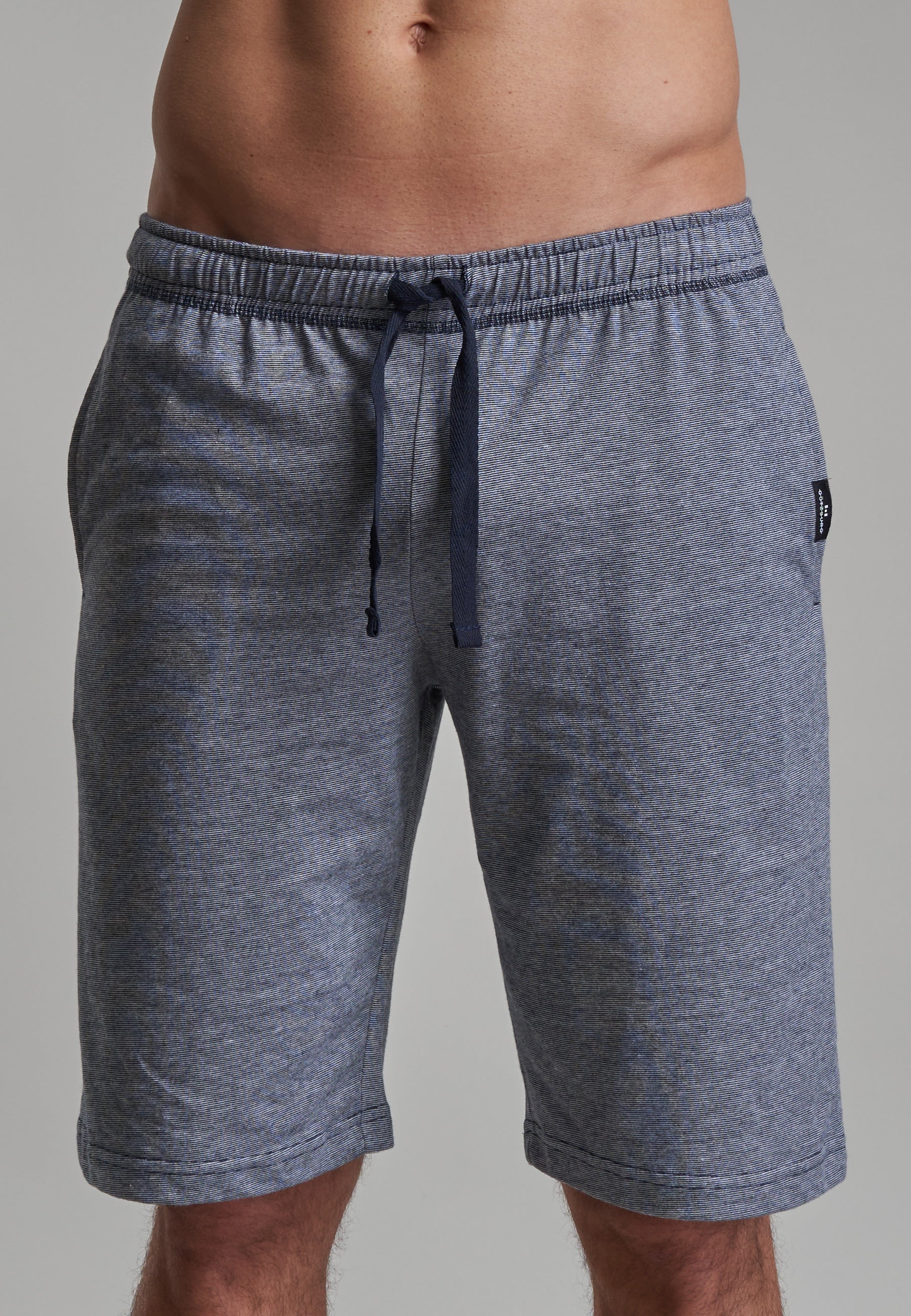 GÖTZBURG Herren Bermuda blau melange