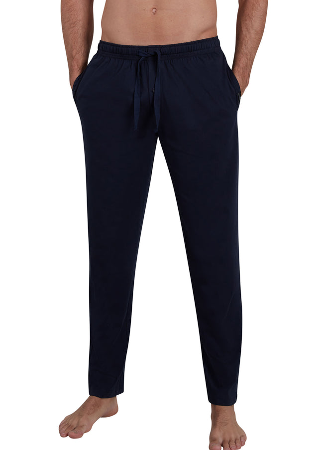 GÖTZBURG Herren Lange-Hose blau uni