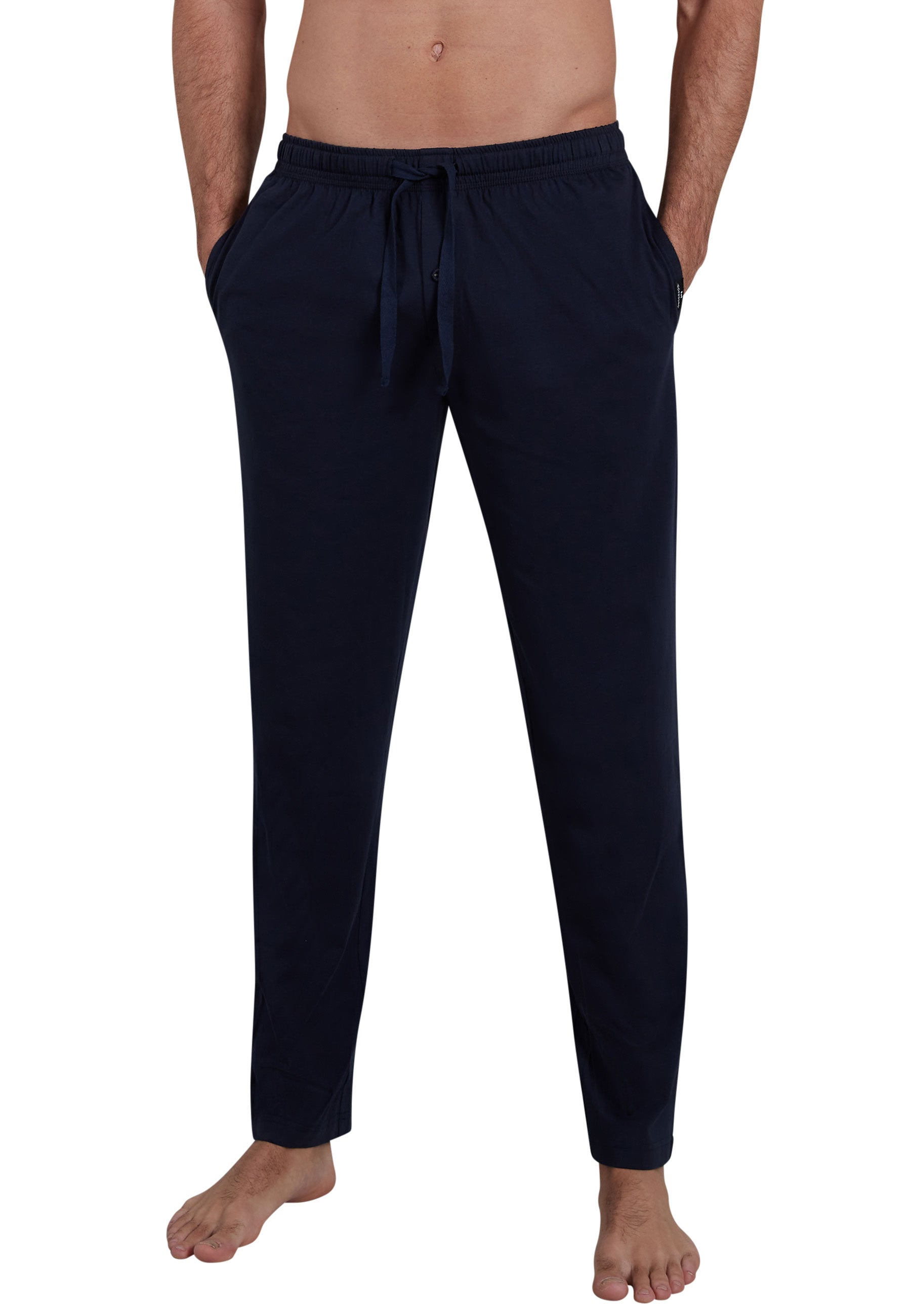 GÖTZBURG Herren Lange-Hose blau uni