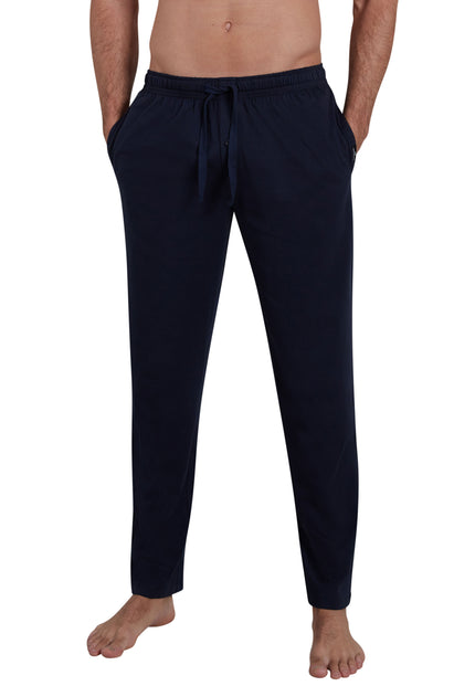 GÖTZBURG Herren Lange-Hose blau uni