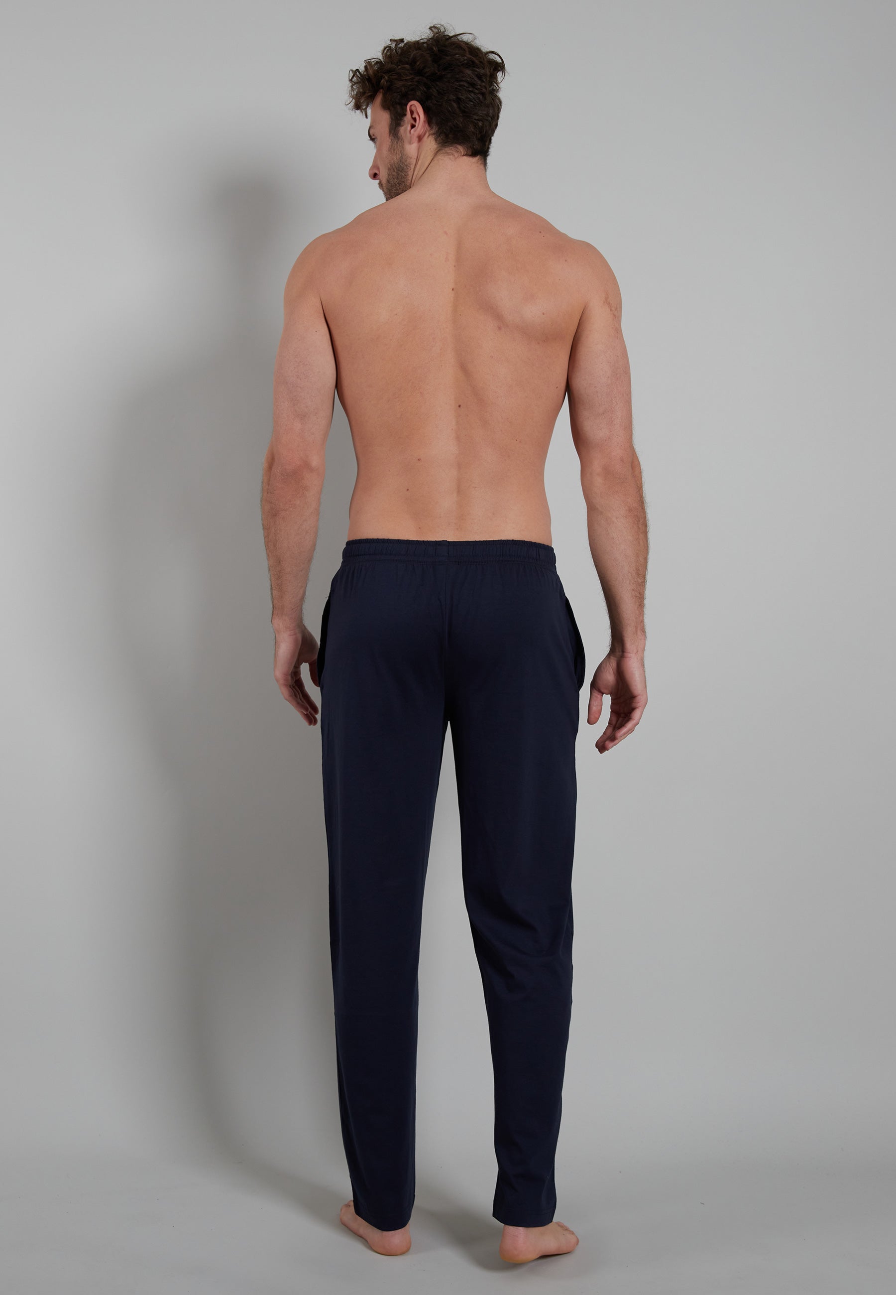 GÖTZBURG Herren Lange-Hose blau uni