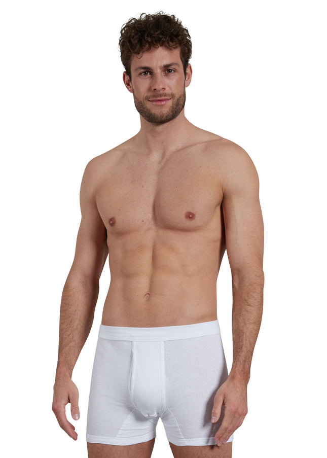 GÖTZBURG Herren Pants weiß uni