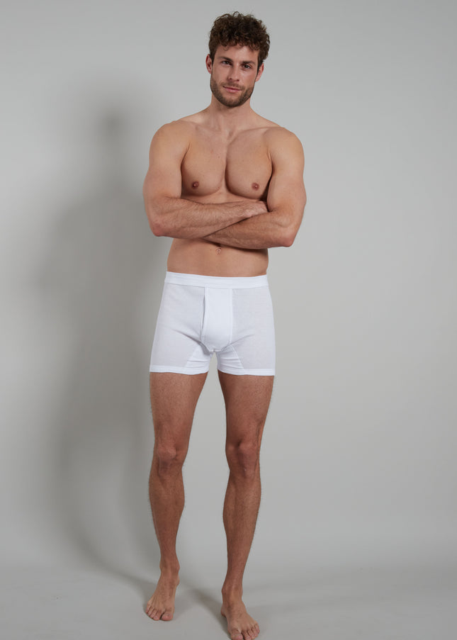 GÖTZBURG Herren Pants weiß uni