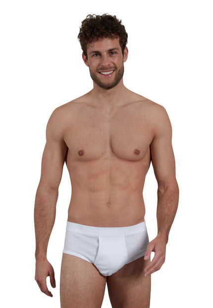 GÖTZBURG Herren Slip weiß uni