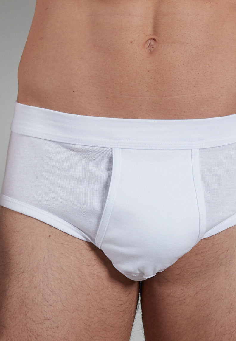 GÖTZBURG Herren Slip weiß uni