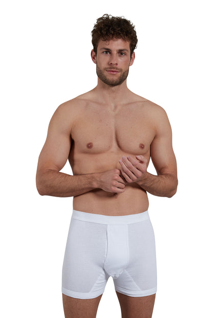 GÖTZBURG Herren Pants weiß uni