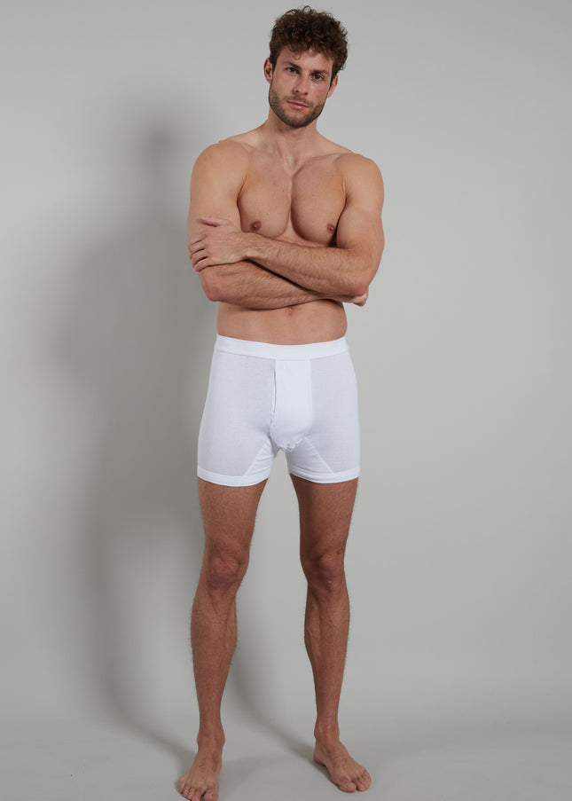 GÖTZBURG Herren Pants weiß uni
