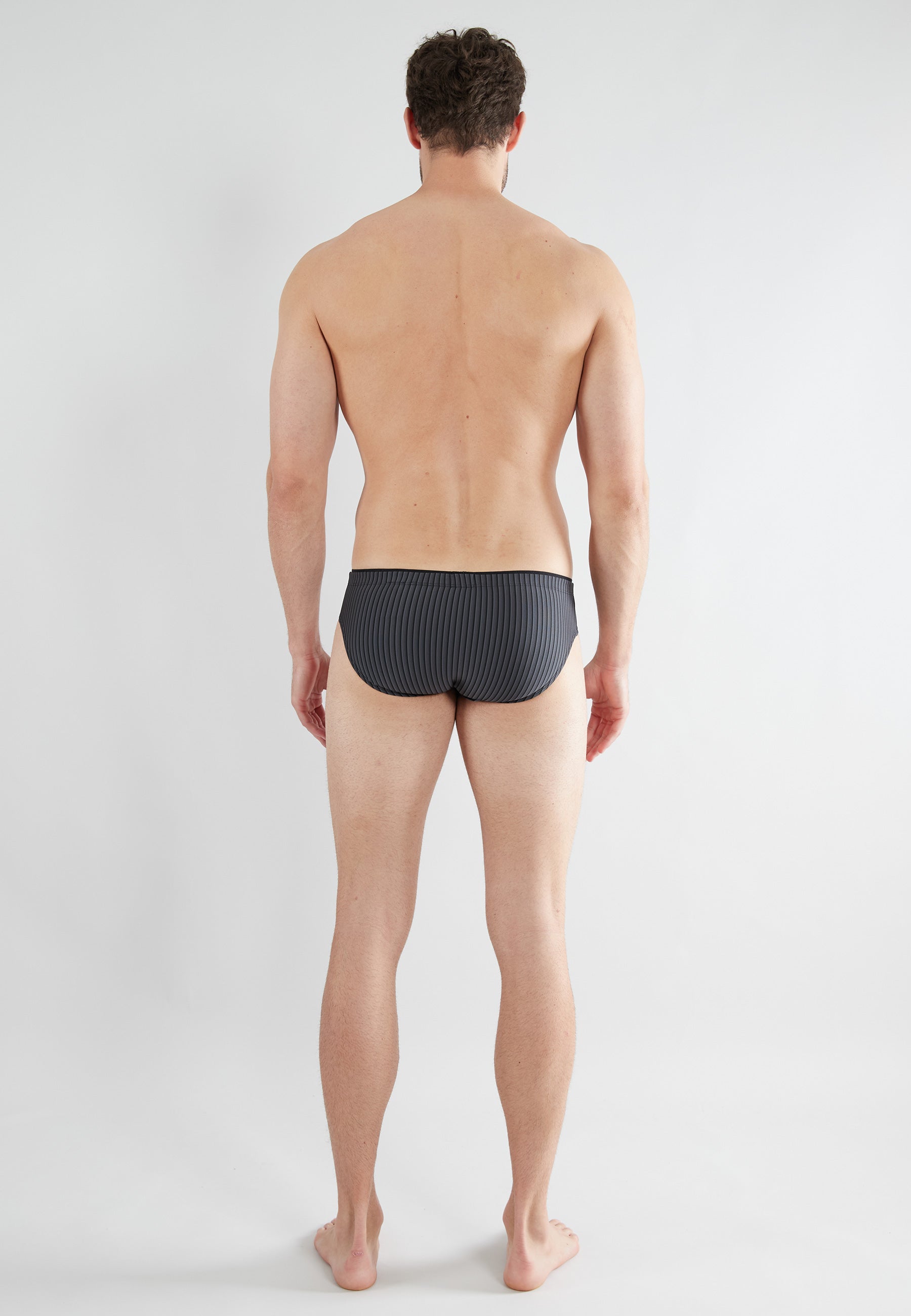GÖTZBURG Herren Slip schwarz längsgestreift