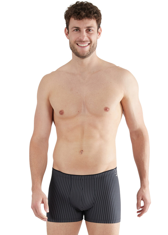 GÖTZBURG Herren Pants schwarz längsgestreift