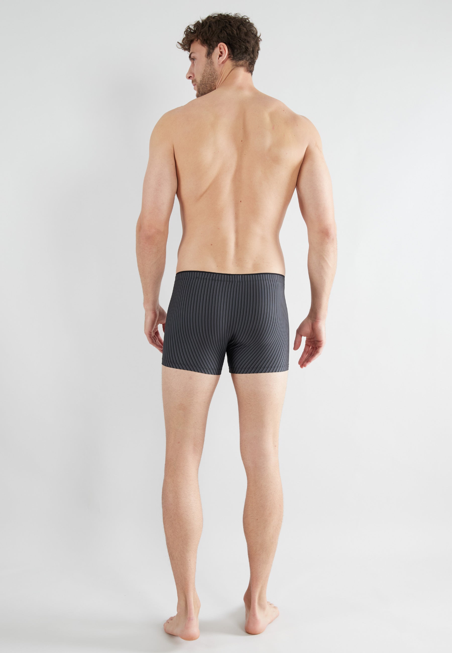 GÖTZBURG Herren Pants schwarz längsgestreift