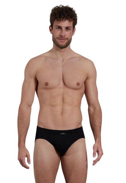 GÖTZBURG Herren Slip schwarz uni