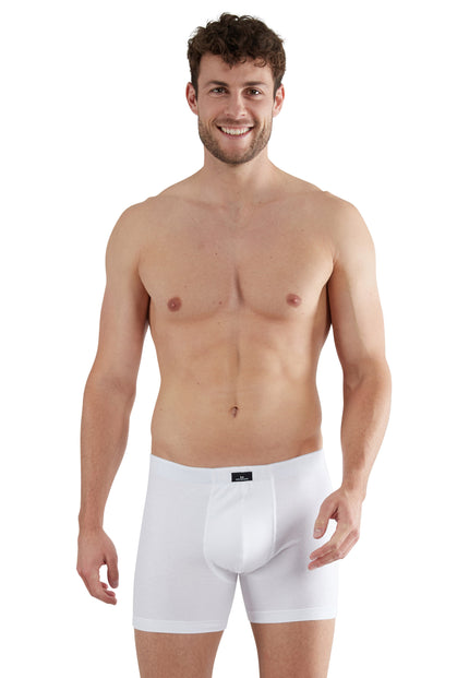 GÖTZBURG Herren Long-Pants weiß uni