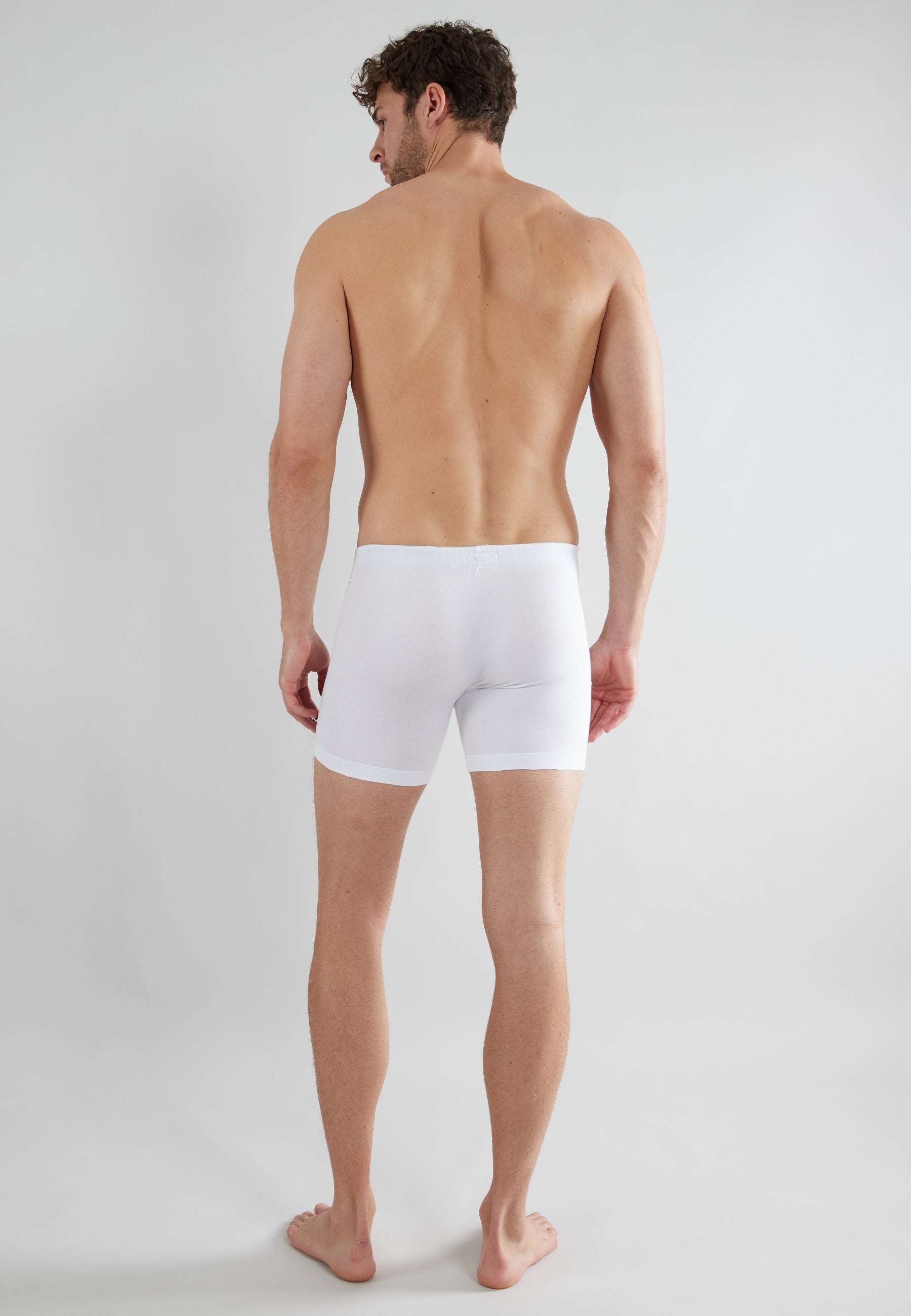 GÖTZBURG Herren Long-Pants weiß uni