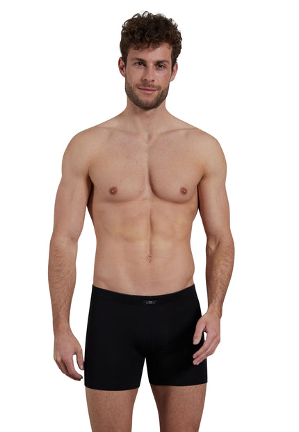 GÖTZBURG Herren Long-Pants schwarz uni