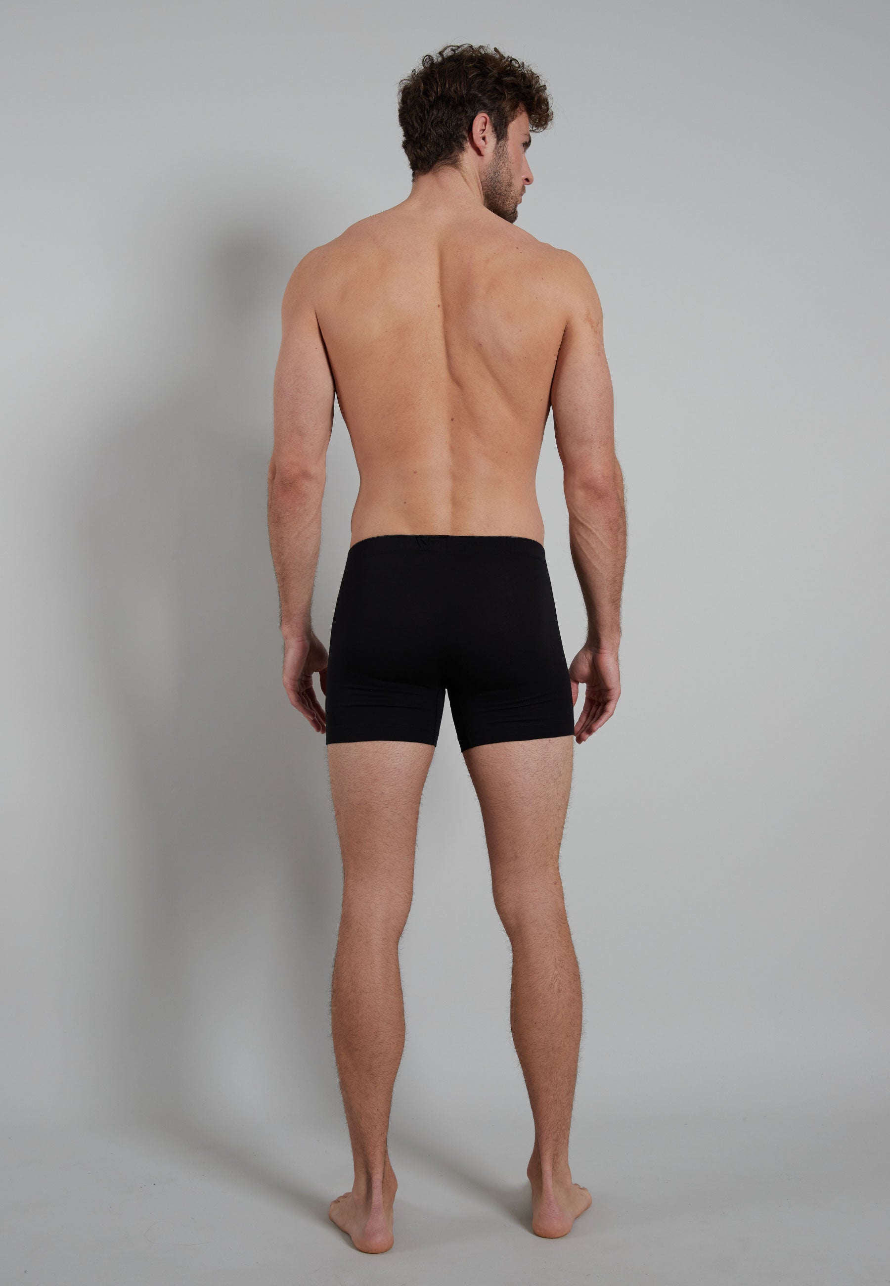 GÖTZBURG Herren Long-Pants schwarz uni