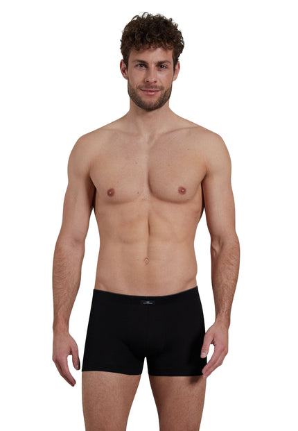 GÖTZBURG Herren Pants schwarz uni
