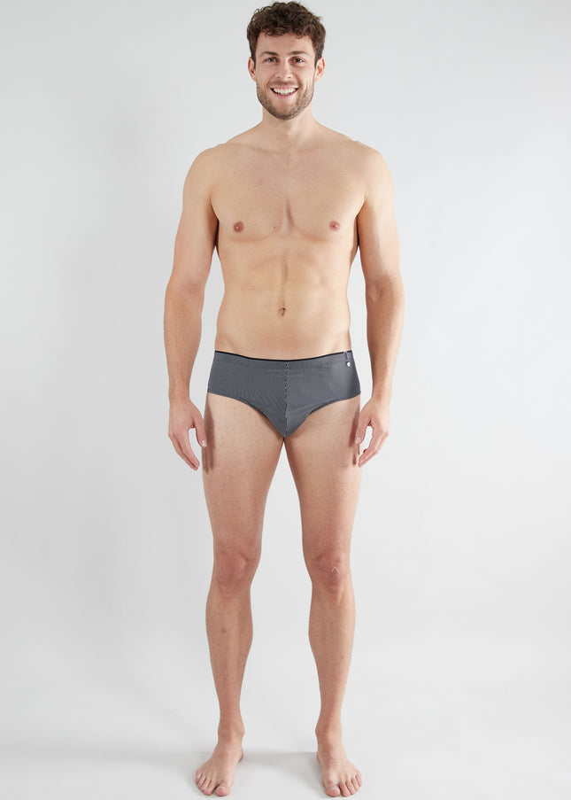 GÖTZBURG Herren Slip schwarz längsgestreift