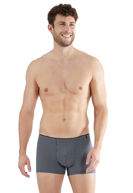 GÖTZBURG Herren Pants schwarz längsgestreift