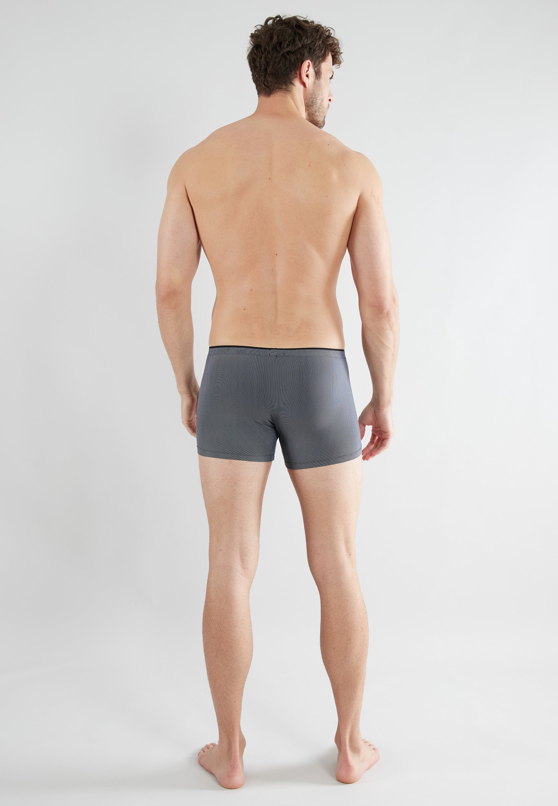 GÖTZBURG Herren Pants schwarz längsgestreift