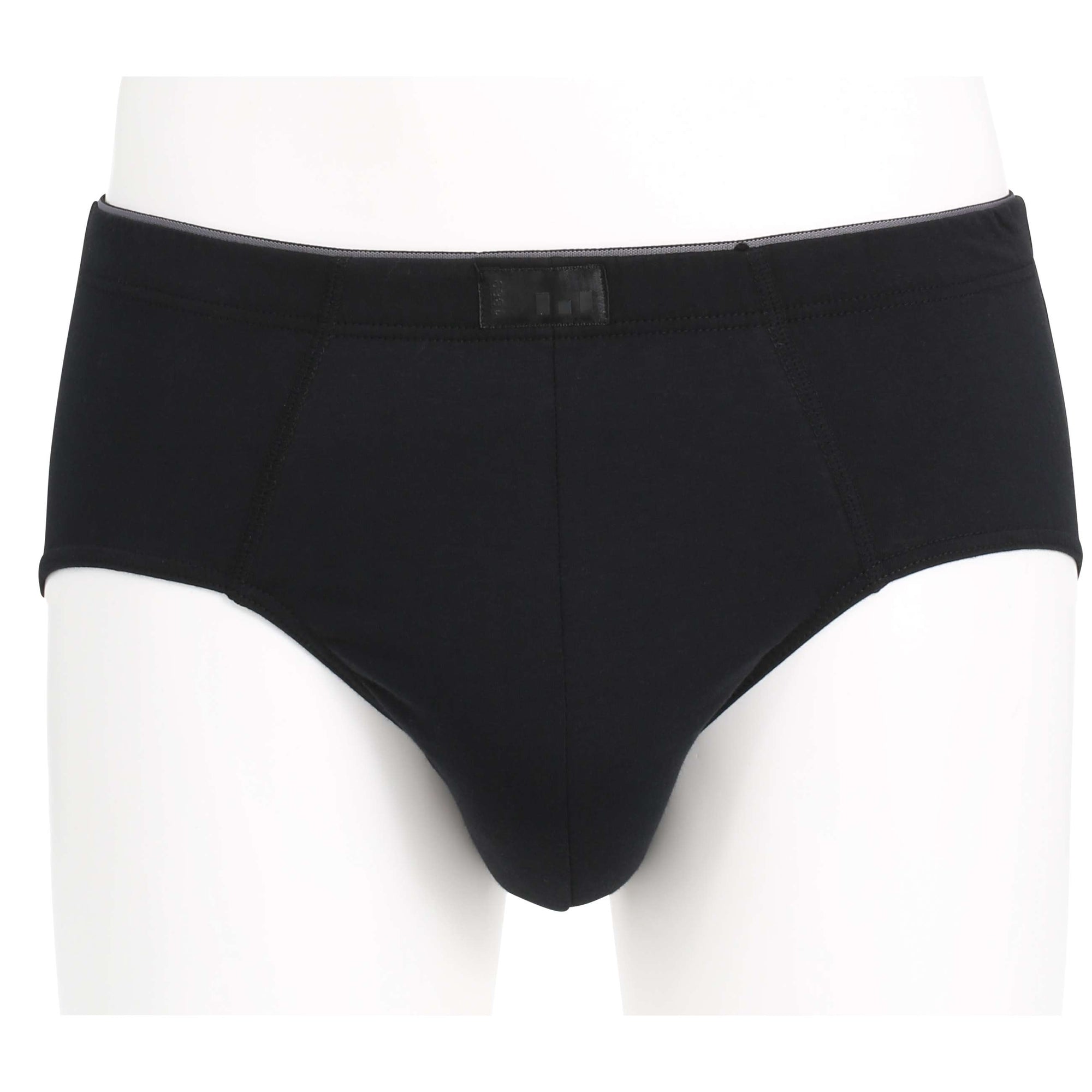 GÖTZBURG Herren Slip schwarz uni 1er Pack