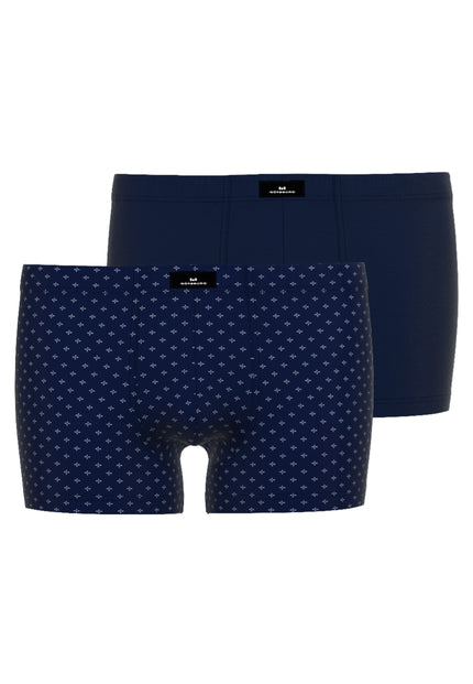GÖTZBURG Herren Pants blau bedruckt 2er Pack