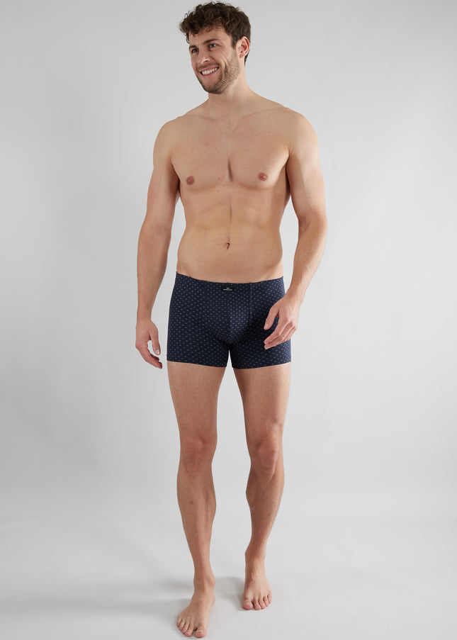 GÖTZBURG Herren Pants blau bedruckt 2er Pack