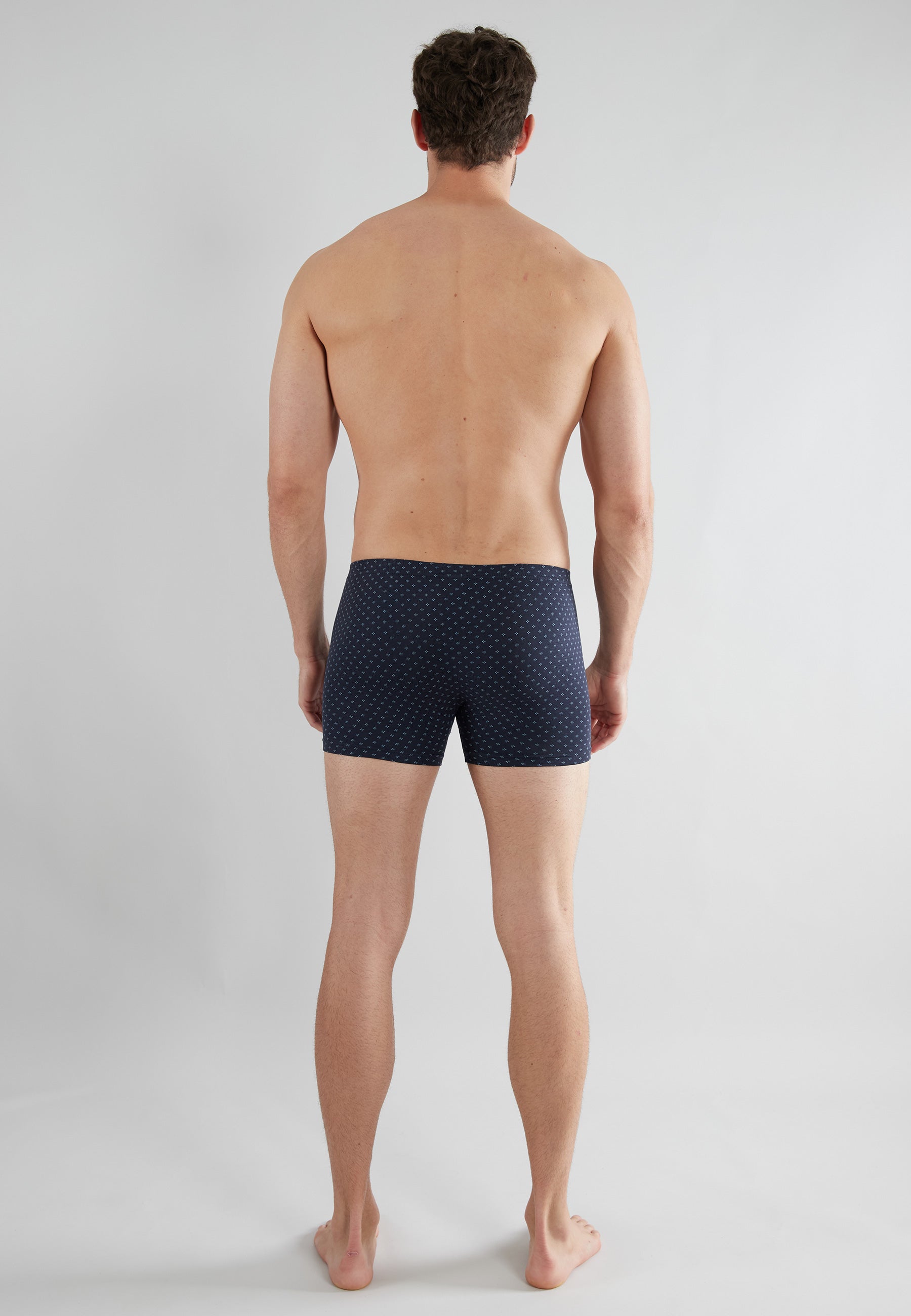GÖTZBURG Herren Pants blau bedruckt 2er Pack