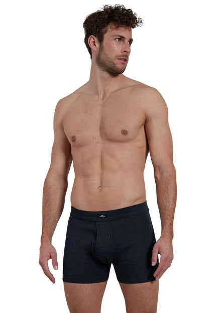 GÖTZBURG Herren Long-Pants blau quergestreift