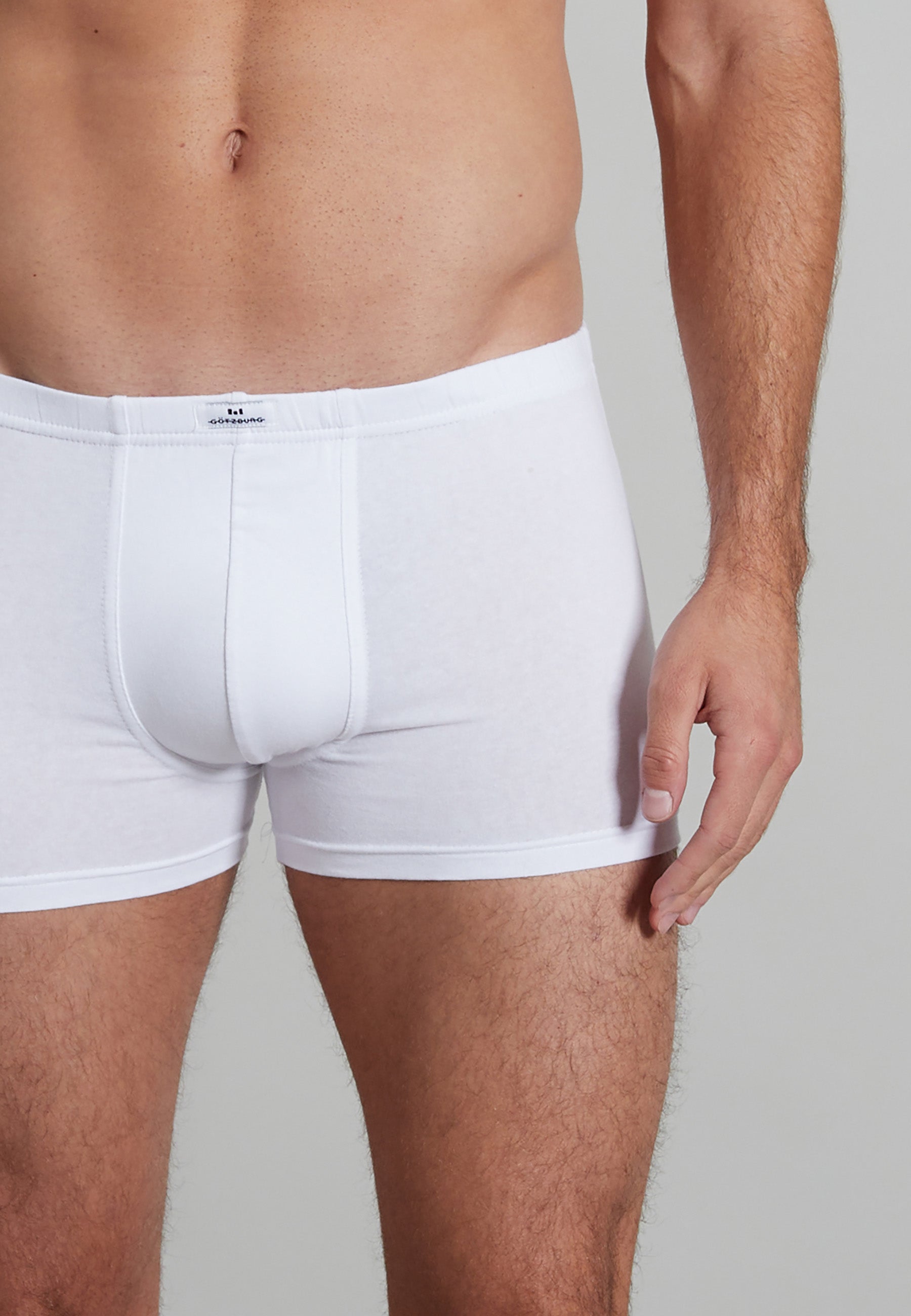 GÖTZBURG Herren Pants weiß uni 6er Pack