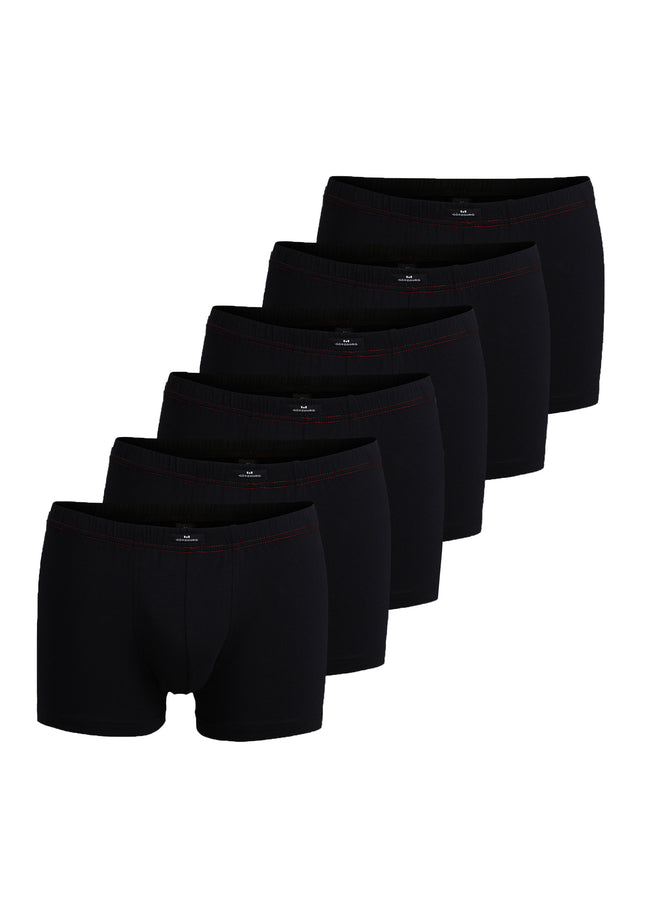 GÖTZBURG Herren Pants schwarz uni 6er Pack