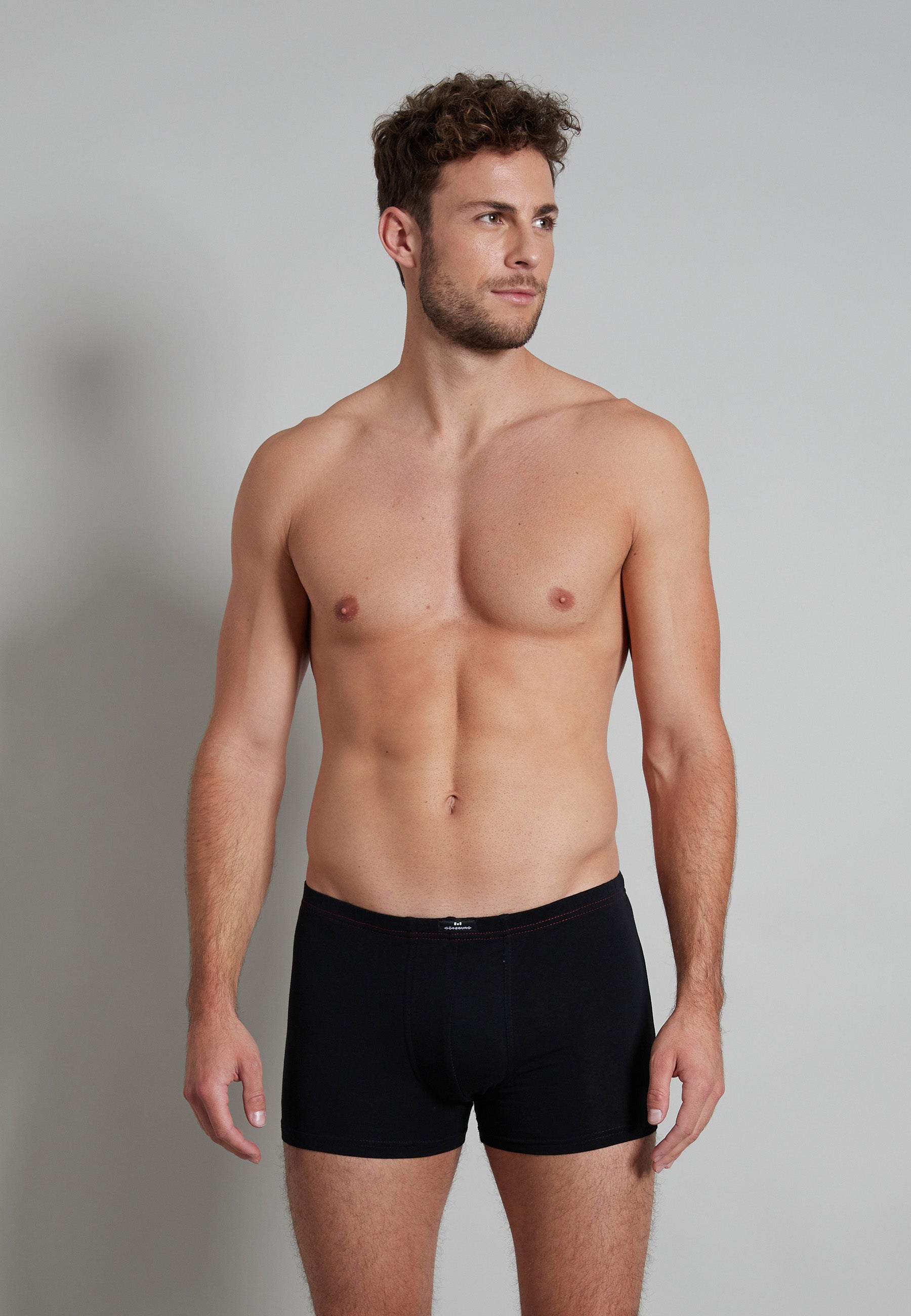 GÖTZBURG Herren Pants schwarz uni 6er Pack