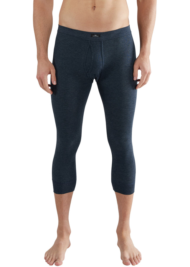 GÖTZBURG Herren Hose-3/4 blau quergestreift