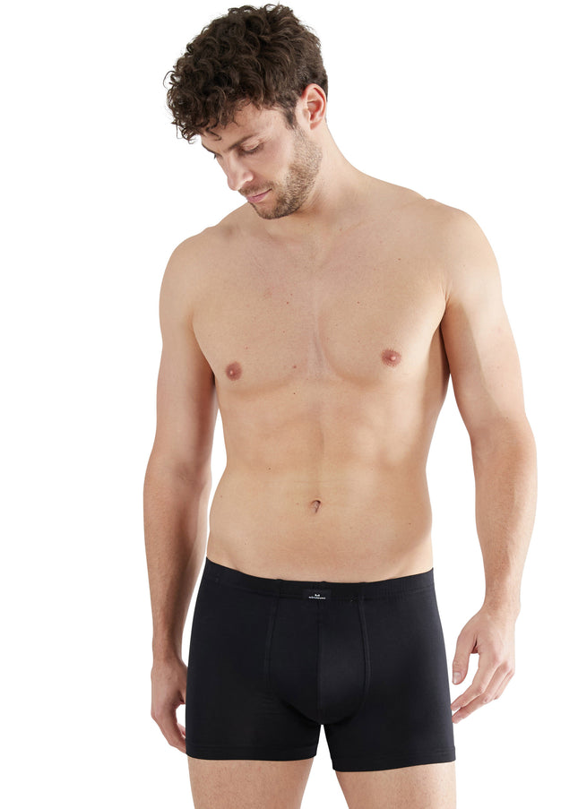GÖTZBURG Herren Pants schwarz uni