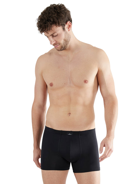 GÖTZBURG Herren Pants schwarz uni