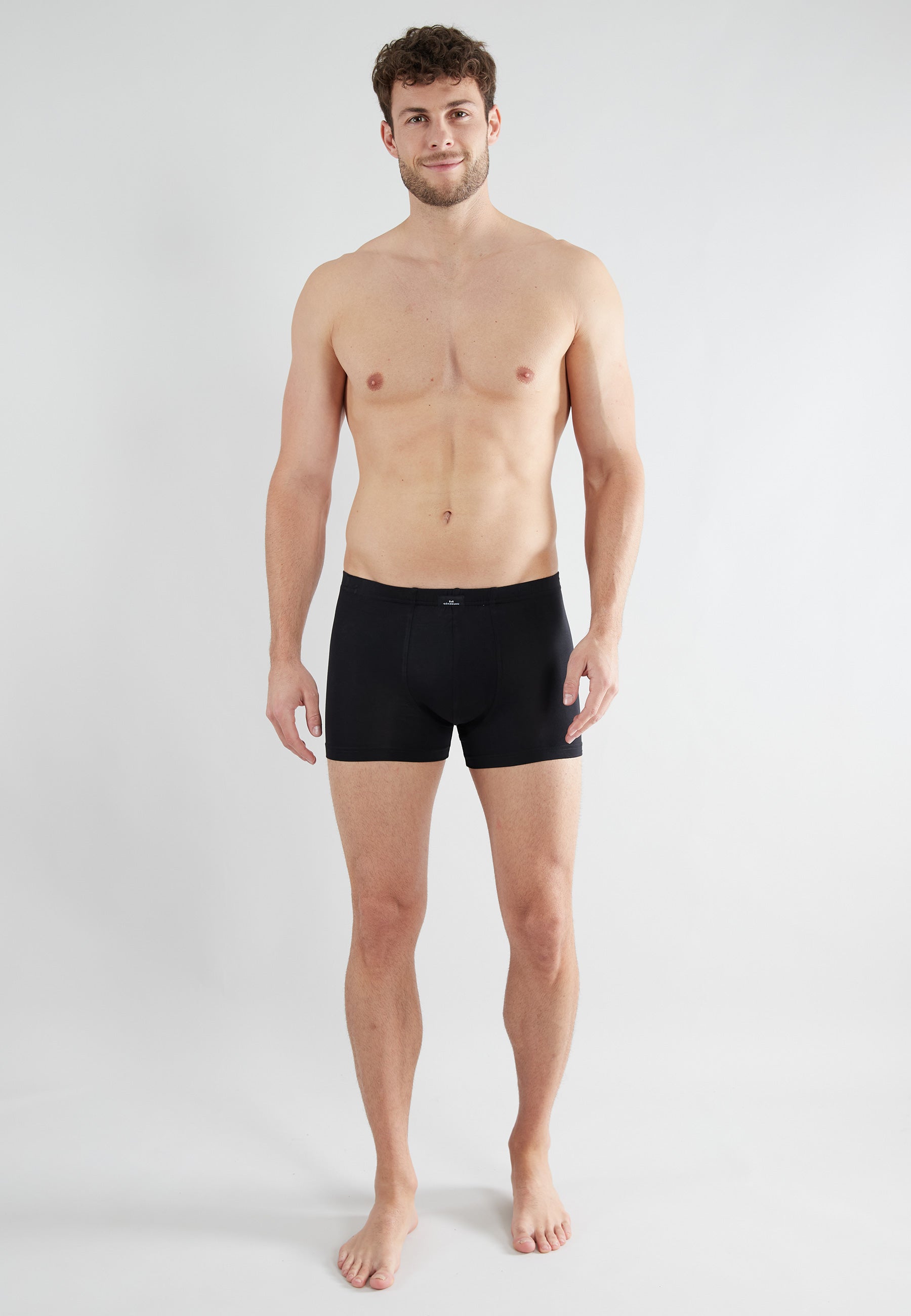 GÖTZBURG Herren Pants schwarz uni