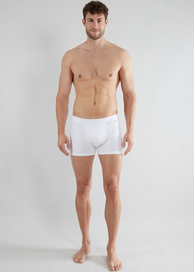 GÖTZBURG Herren Pants weiß uni 2er Pack