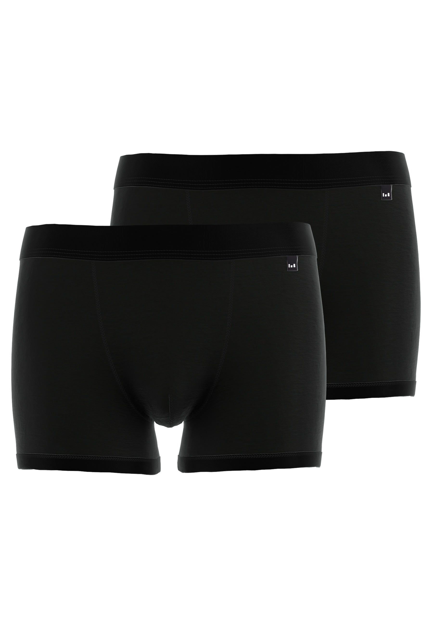 GÖTZBURG Herren Pants schwarz uni 2er Pack