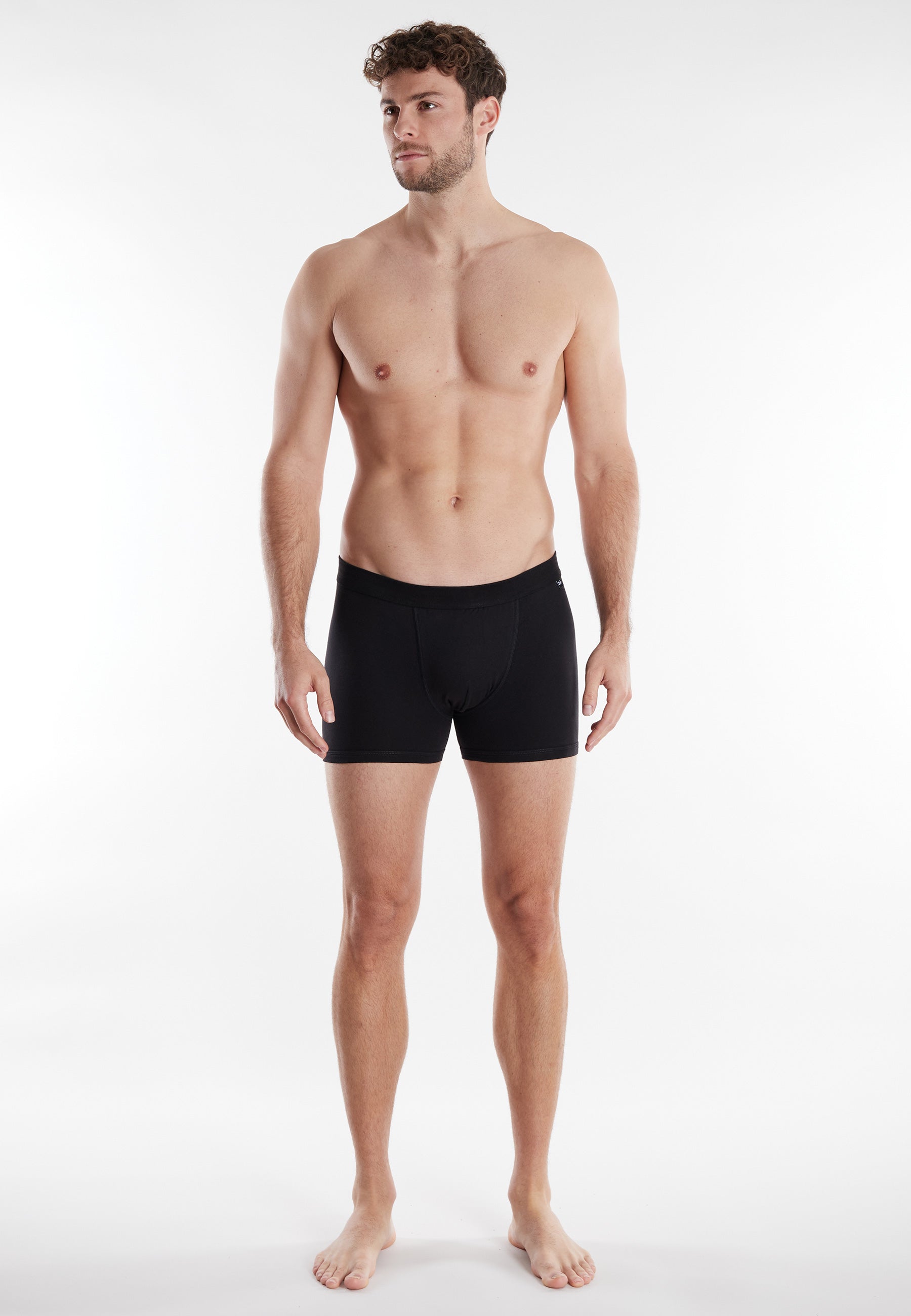 GÖTZBURG Herren Pants schwarz uni 2er Pack