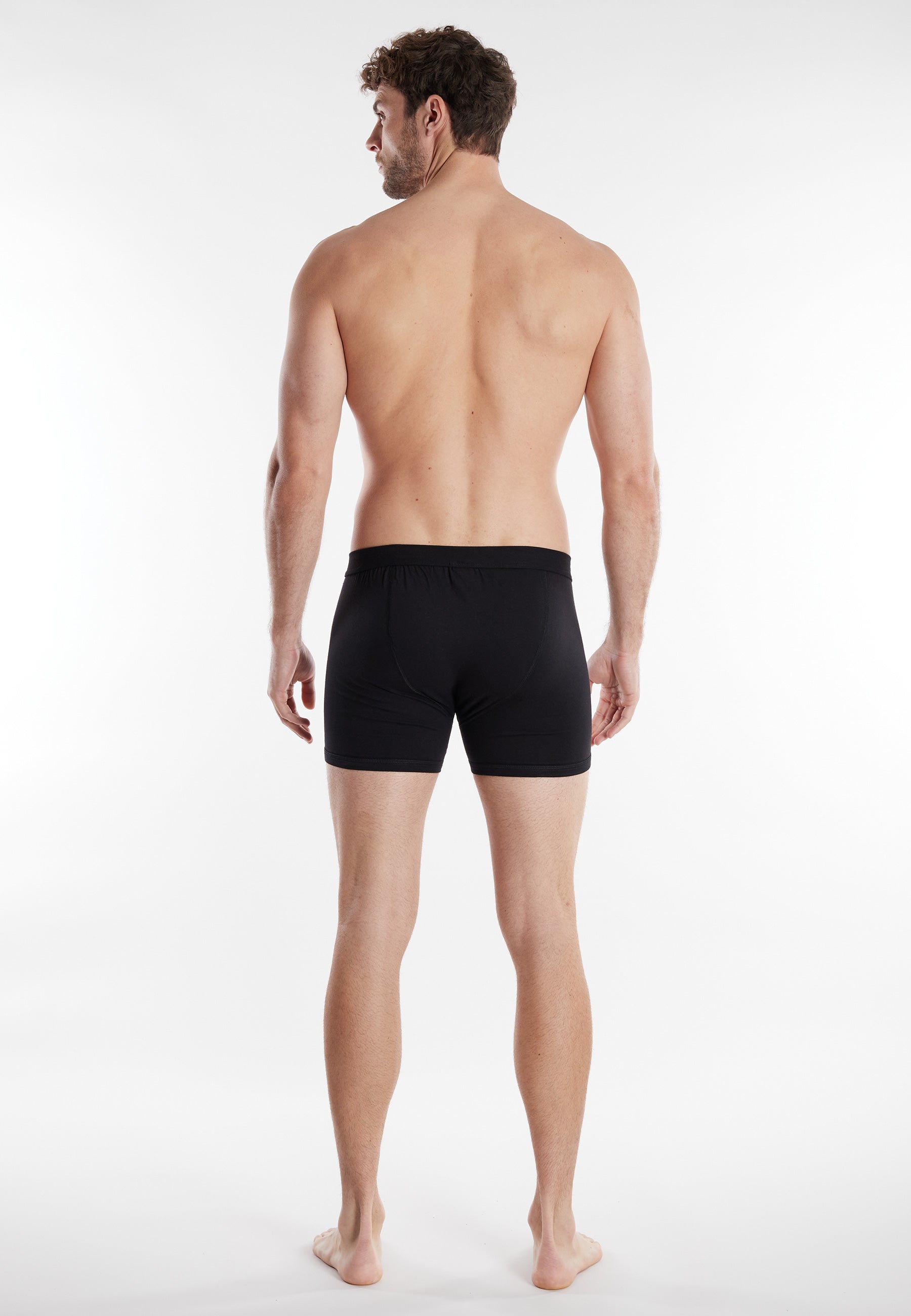 GÖTZBURG Herren Pants schwarz uni 2er Pack