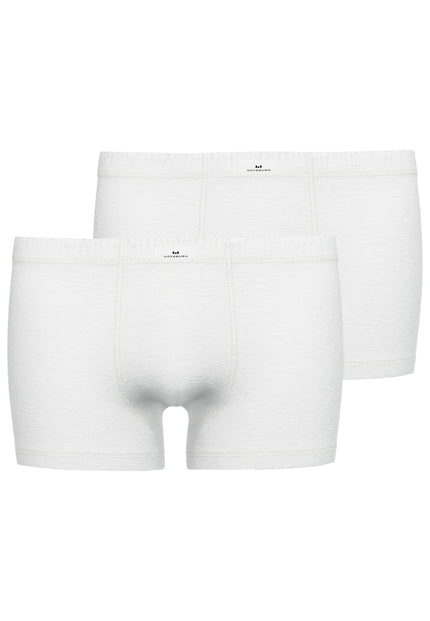 GÖTZBURG Herren Pants weiß uni 2er Pack