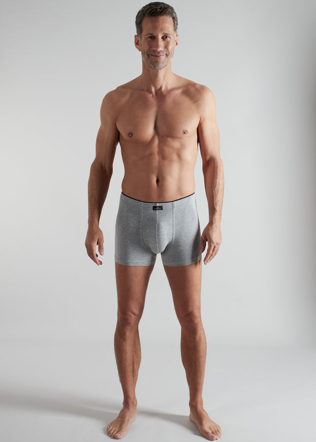 GÖTZBURG Herren Pants grau uni 2er Pack